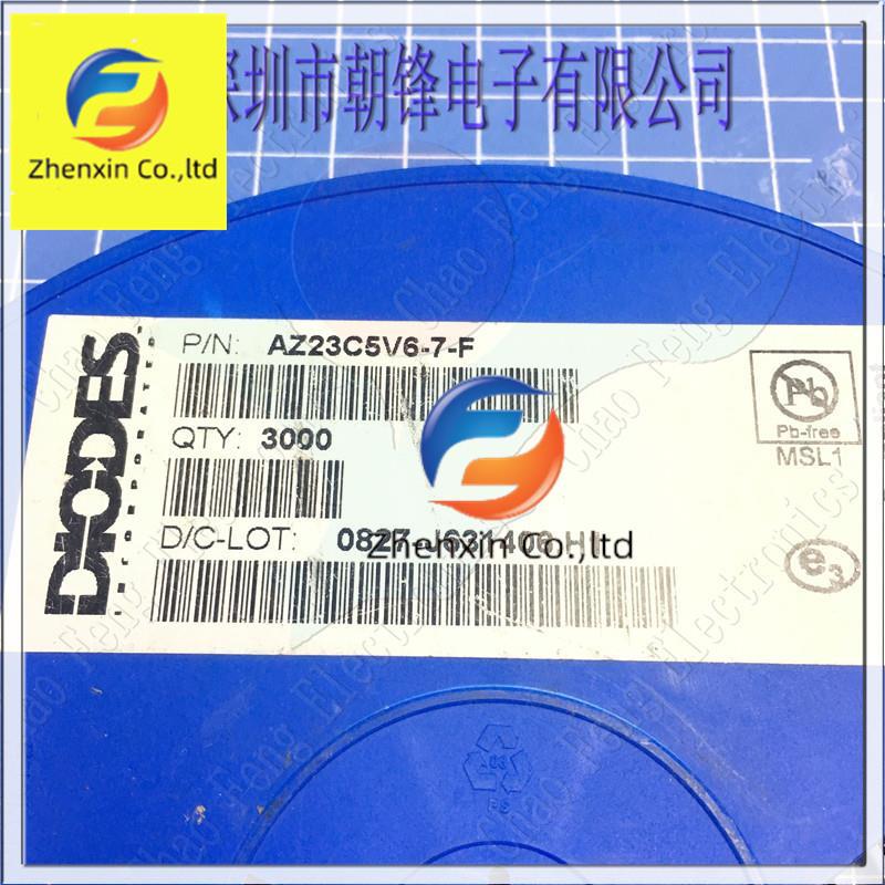 50pcs  ο AZ23C5V6-7-F SOT23